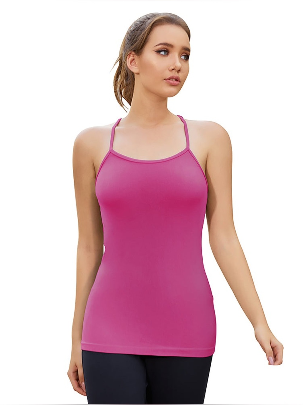 Magellan Outdoors Hot Pink Spaghetti Strap Camisole